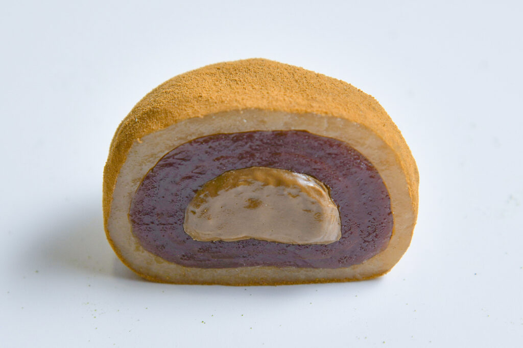 口・福・餅　ほうじ茶