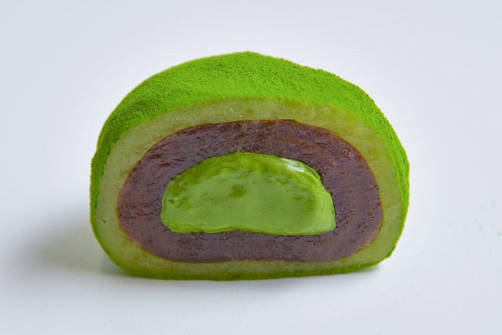 <span>【たぶん日本一濃い抹茶大福】</span><br />
口・福・餅　5番