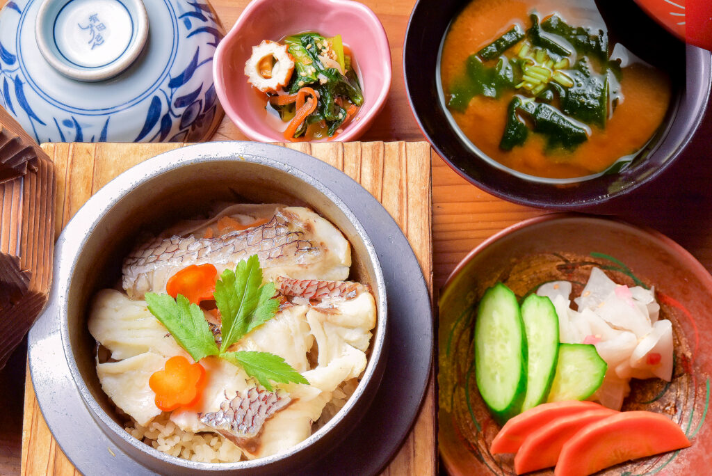 鯛釜めしセット